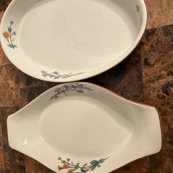 Set of Woodhill Fine Bakeware oval baking dishes - Picture 2 of 5